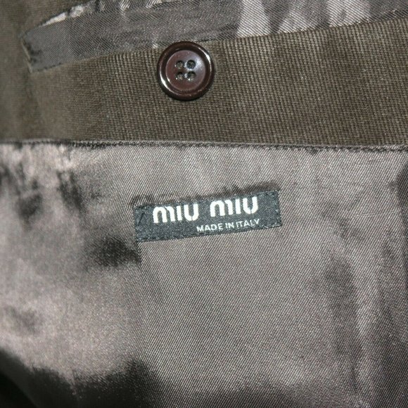 Miu Miu by Prada Two Button Blazer 42R - Picture 10 of 10